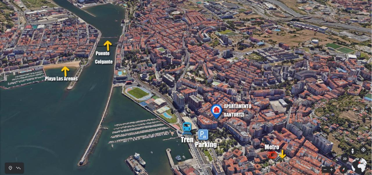 Exclusivo "Gran Bilbao" Suite Deluxe Parking Opcional Santurtzi Экстерьер фото